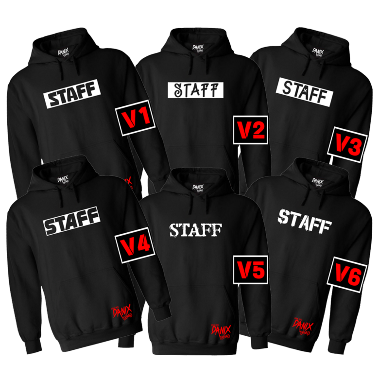 Sweat à capuche STAFF (6 Versions) [DANIX CENSORED]